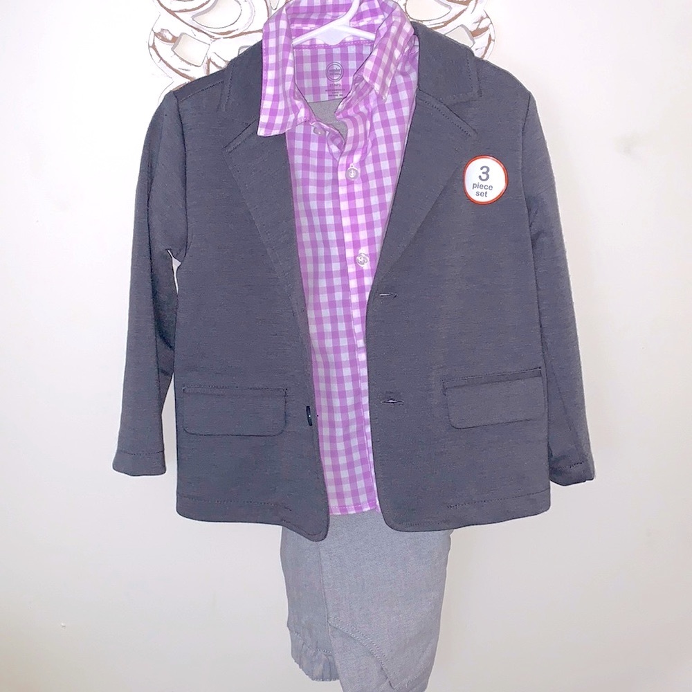 Toddler Boy’s 3 piece suit